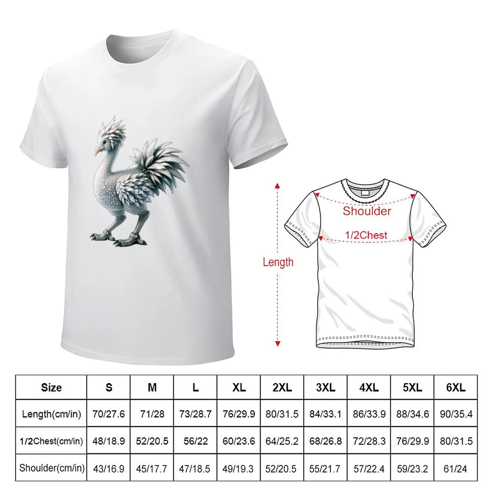 Crystal Chocobo Glitter Sparkle Shimmer Diamond Bird T-Shirt new edition t shirts for men pack