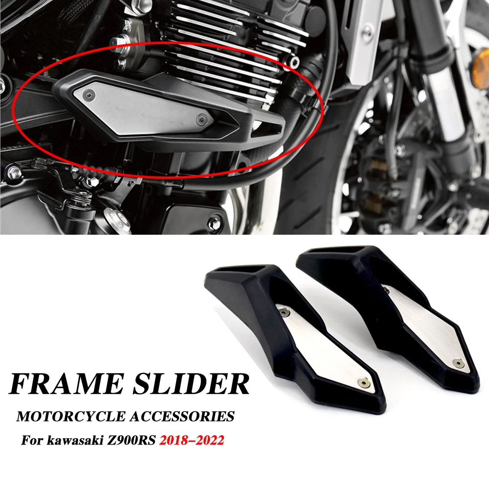 

New Z 900 RS Engine Guards Side Sliders Frame Slider Crash Pad ABS + CNC For Kawasaki Z900RS 2018 2019 2020 2021 2022 Crash Pad