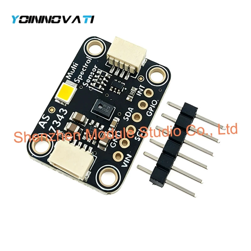 1-個-as7343-14-チャンネルスペクトルセンサーモジュール可視光近赤外線-フリッカー検出-i2c-通信互換