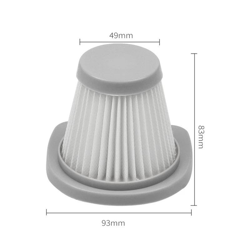 5 Pcs Vacuum Cleaner HEPA Filter Replacement For Midea Vacuum Cleaner Accessories SC861 SC861A