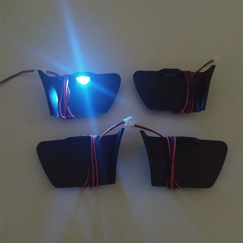 Door Bowl Atmosphere Light For Toyota RAV4 2014 2015 2016 Interior LED Blue Car Door Bowl Handle Frame Light For RAV4 2017 2018