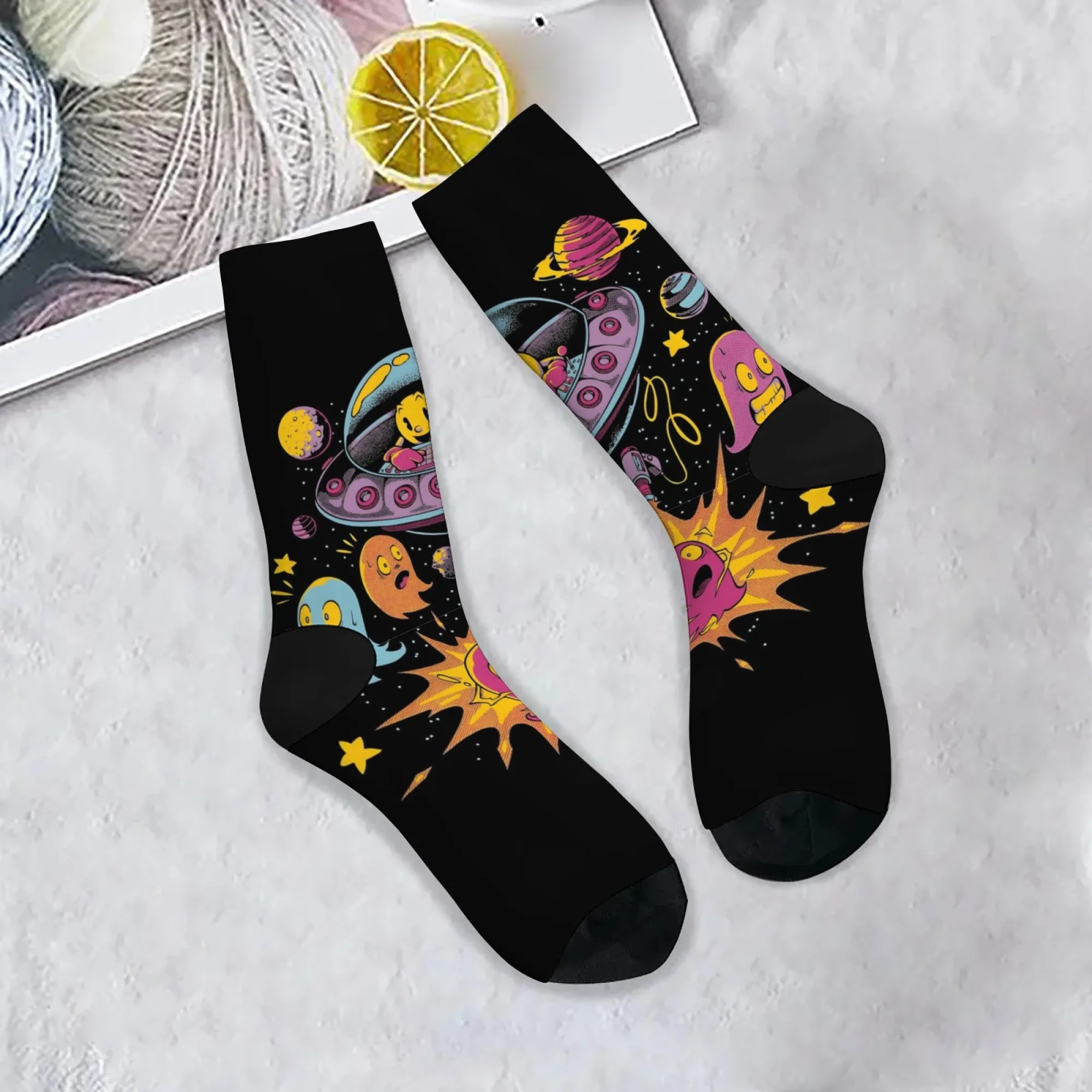 Neuheit Haustier Hund Print Herrensocken, Harajuku Retro Street Hip Hop Crew Socken, bequem, atmungsaktiv, rutschfeste Socken, Partygeschenk