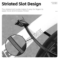 WEST BIKING Bike Password Lock 3 Digit Cable Tie Lock Multipurpose Bicycle Electric Scooter Portable Anti-theft Bike Helmet Lock