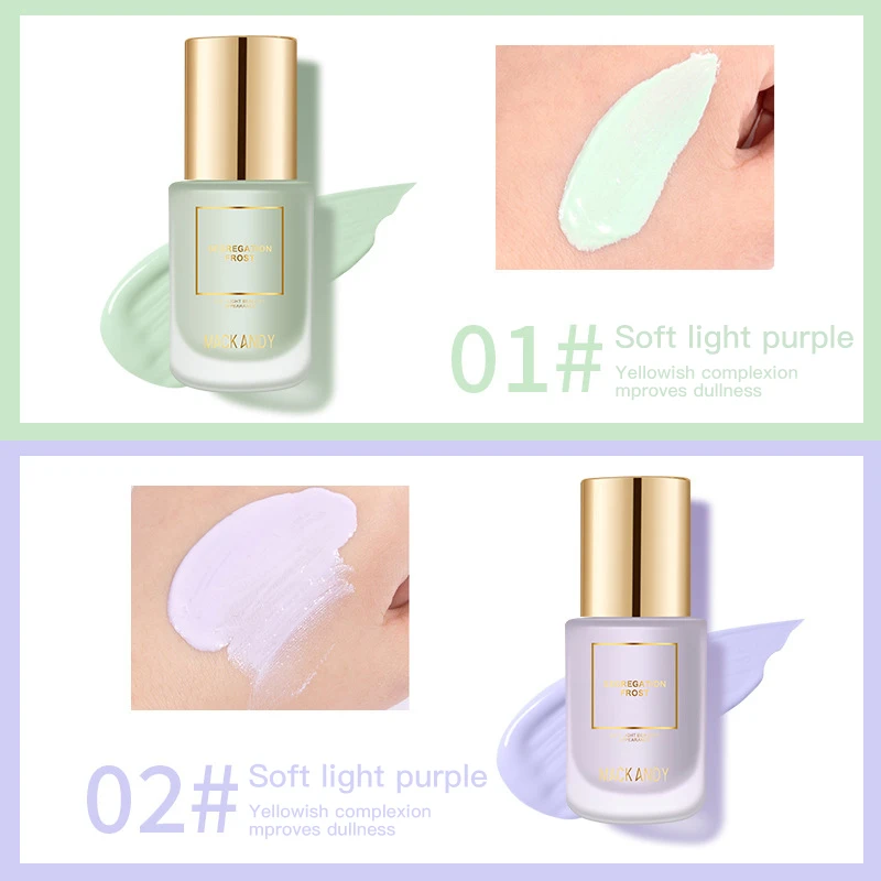 30ml Base Face Primer Cream Natural Matte SkinMint Green Invisible Pore Makeup Primer Skin Health Women Makeup Beauty Cosmetics