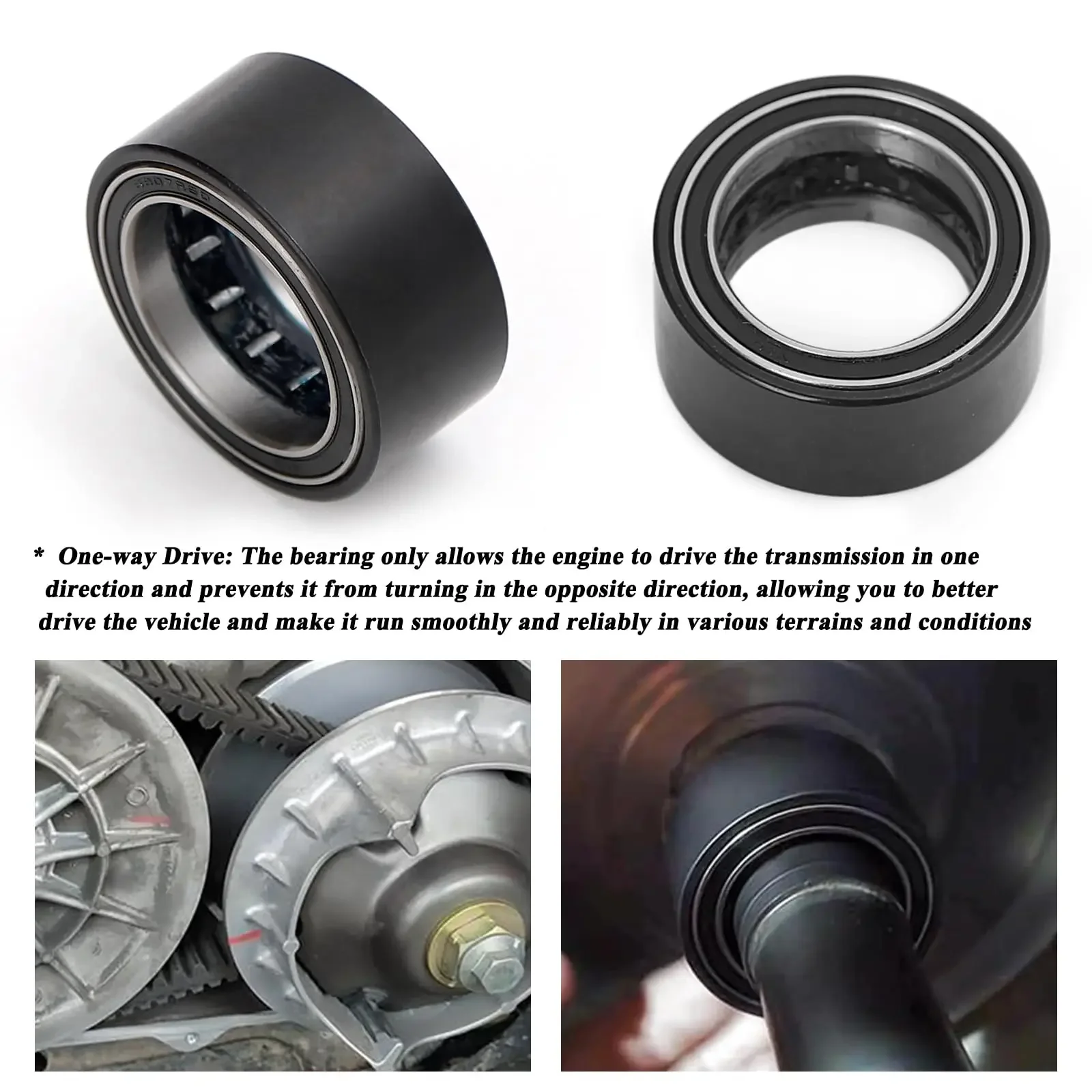 CFmoto One-Way Overriding Clutch Bearing Compatible with Cforce 400 CFORCE 500 CFORCE 600 OEM Parts Number 0GR0-051300  UFORCE