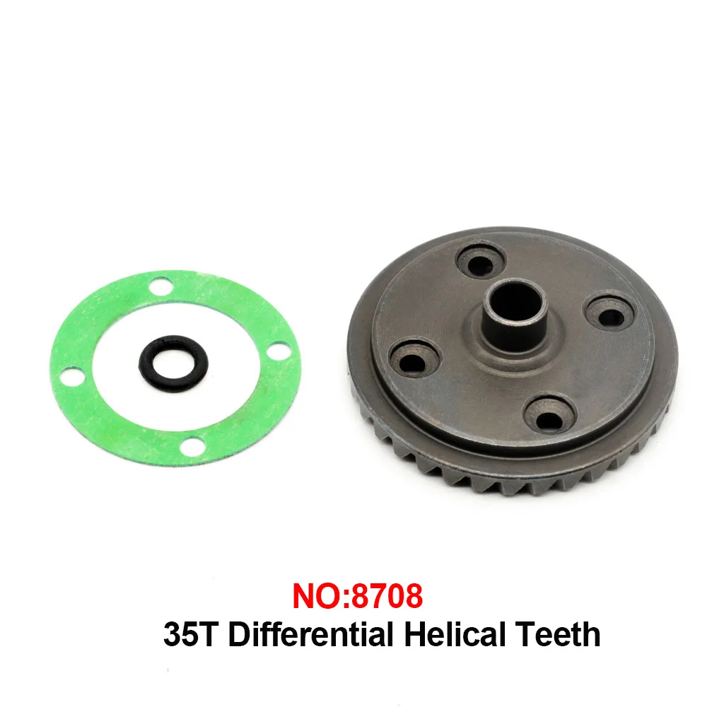 ZD Racing 1/7 MX-07 RC Car Parts Metal Differential Connection Cup Gear Joints/9T Active Gear/35T Helical Teeth/Drive Cup