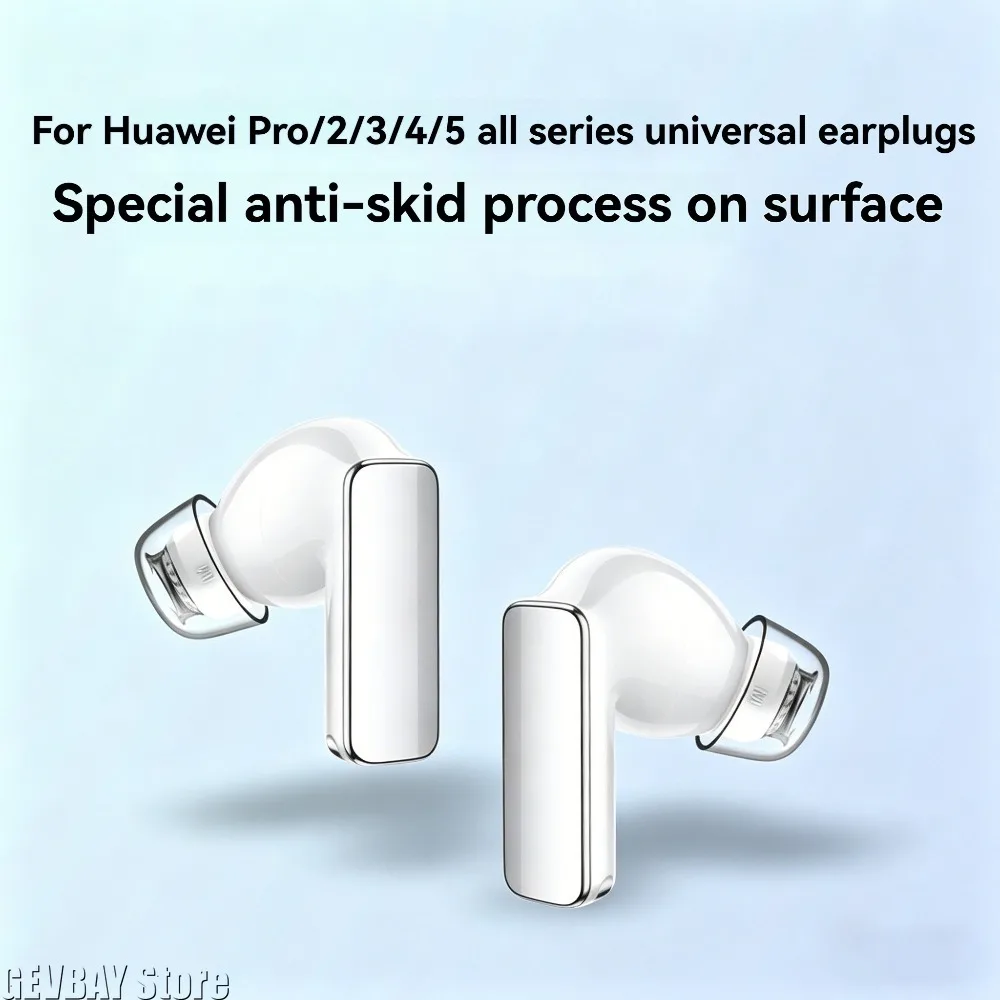 Liquid Silicone Ear Tips for Huawei Freebuds Pro 5/Pro 4/Pro 3/Pro 2 in Ear Anti Slip Silicone Filter Earbuds Ear Caps EarPlugs image 5