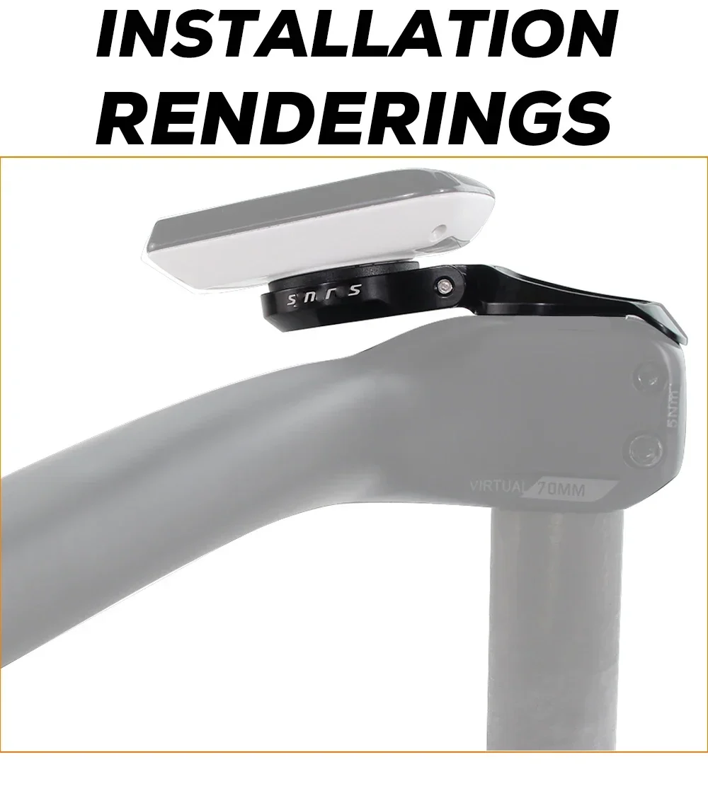 Syncros GPS Snelheidsmeter Mount Computer Mount Voor 2022 Fraser IC SL WC Aluminium Top Cover Stijl