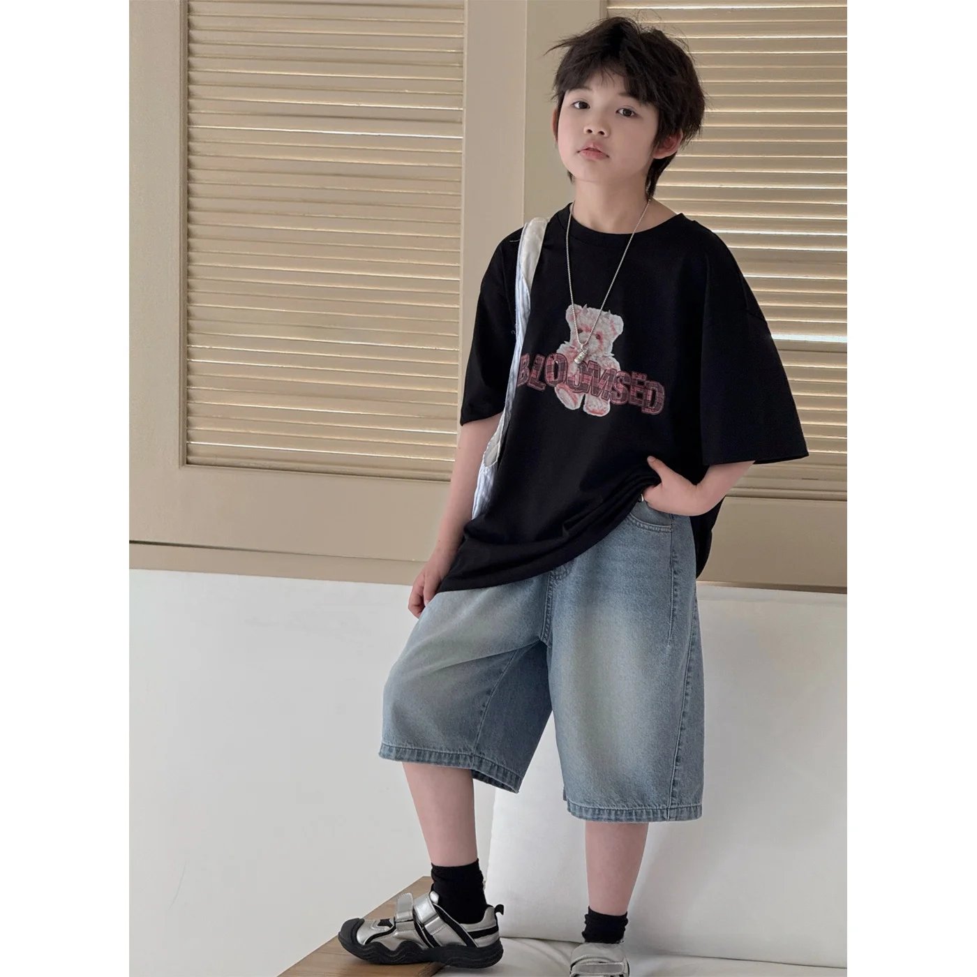 shorts-en-jean-ultra-fins-pour-enfants-style-coreen-longueur-cinq-quarts-pour-garcons-et-filles-en-coton-doux-et-respirant-nouvelle-collection-ete