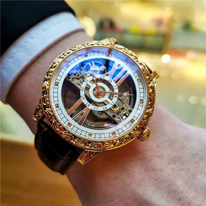 Men\'s Automatic Mechanical Watch High-End Handsome Luminous Waterproof Watch