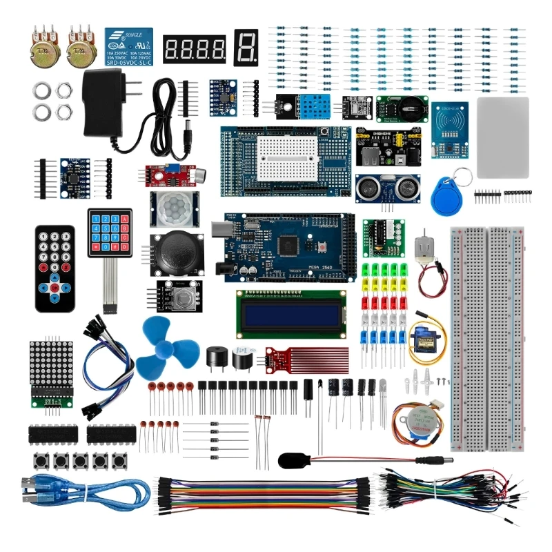 

Mega 2560 UNOR3 Starter Kit for Ambitious Projects with Robotics and CNC Robotics