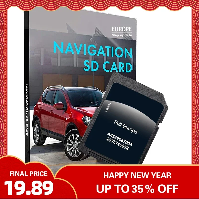 

A4539067004 Обновление Sat Nav 2023 Карта 16 ГБ для Smart 453 с крутой и медиа-навигацией Обновление автомобильной системы Полный ЕС с противотуманной системой