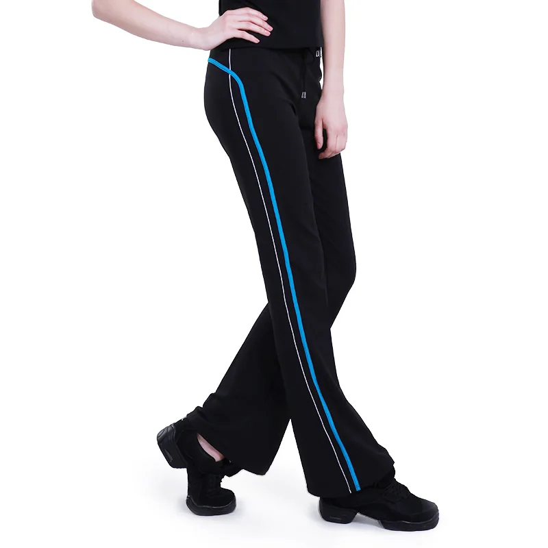 Длинные брюки для тренировок Fitn, женские брюки для кадриль, гимнастики, весенне-осенние красивые женские брюки для танцев
