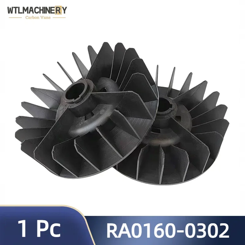 RA0160 RA0202 RA0250 RA0302 Vacuum Pump Cooling Fan Air Pump Compressor Blade Fan Cover Radial Fan