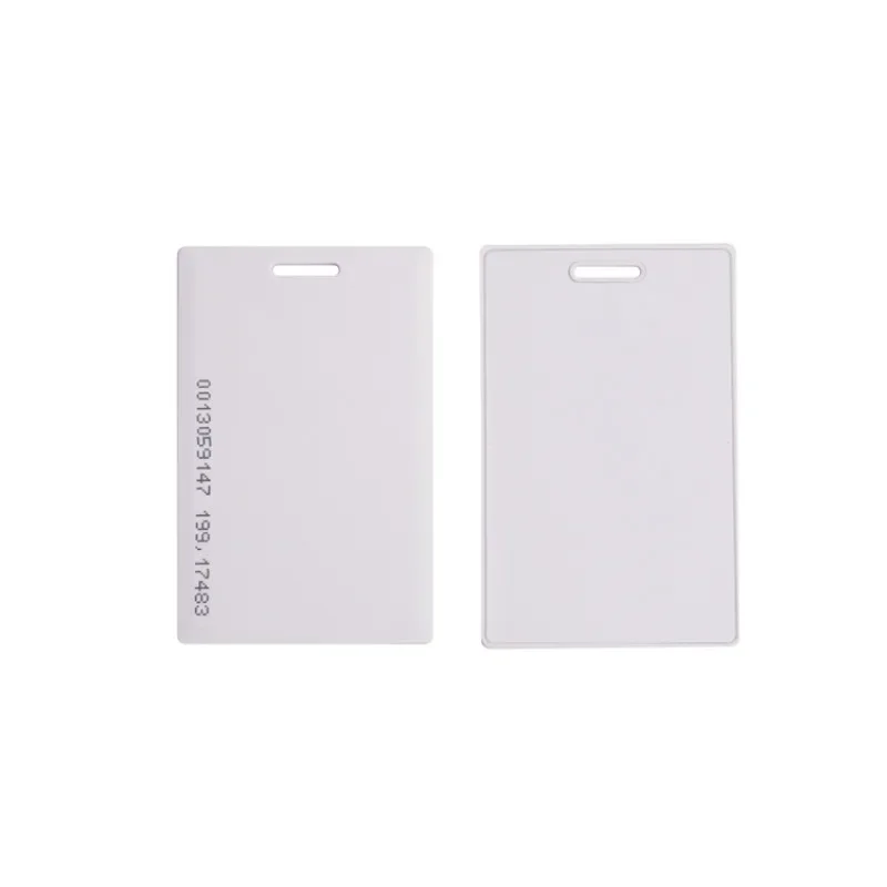 100 Pcs TK4100 EM4100 RFID 125khz EM4100 Clamshell Access Control Card 1.8mm Proximity Chip Not Rewriteable ID Tag Read Only
