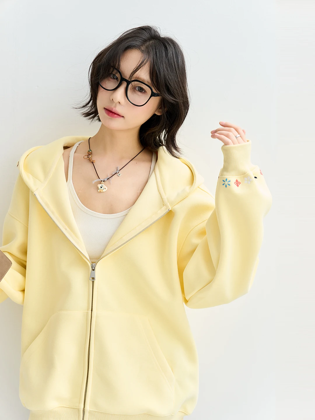 

Women's Loose Fit Zipper Cardigan Hoodie Jaet Autumn 2025 New Sle Comfortable Long Sve Color Commute Faion
