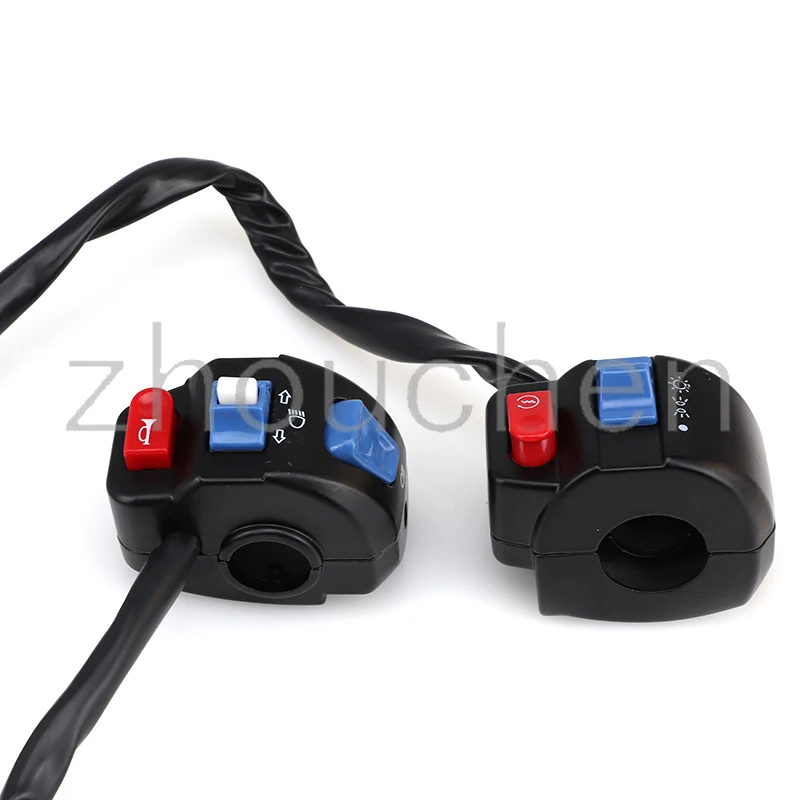 For CHINESE SCOOTER GY6 4STROKE TAOTAO JCL ZNEN BMS Handlebar Control Switches Turn Signal Headlight Electric Fog Light Start