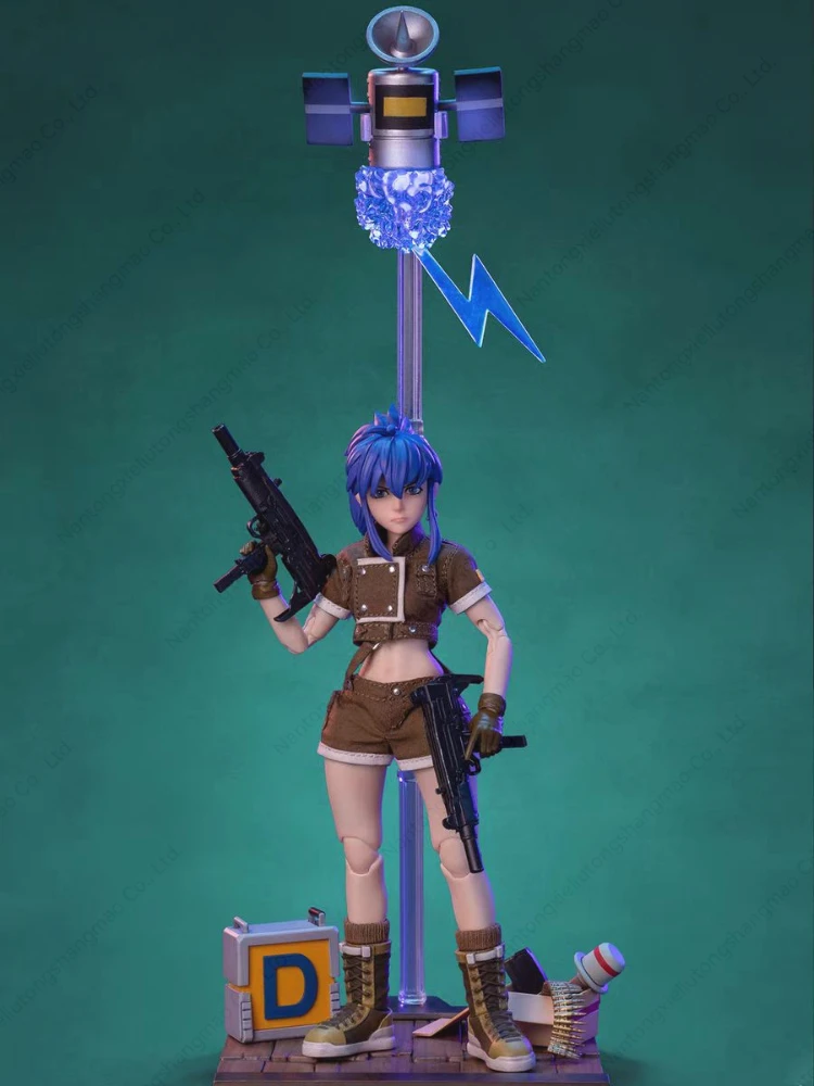 

In stock Swallowing Studio 1/12 Alloy Switch XX King of Fighters Ryanna Doll Model Figure