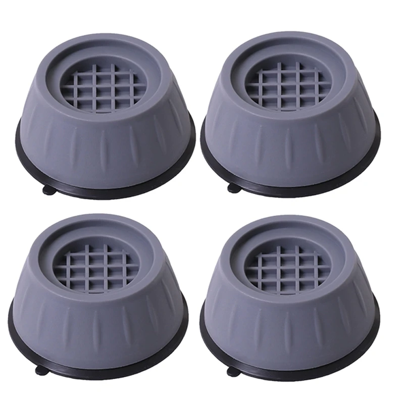 4Pcs Anti Slip Washing Machine Feet Mats Refrigerator Dryer Anti Vibration Pads Universal Washer Pad Home Appliance