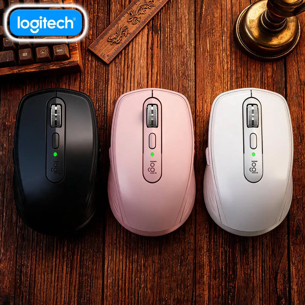 Compact MX Anywhere 3S Mouse - 8K DPI, MagSpeed Scroll, Lightweight Body, Great for Pet Supply Pop-up Mobile Sales Unit
