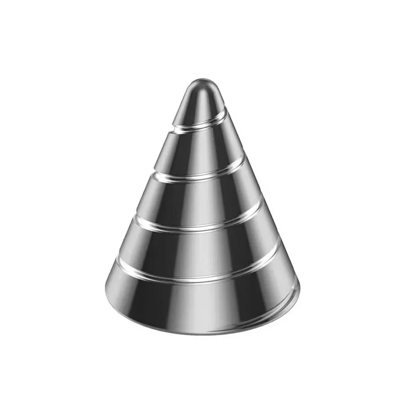 

Spiral Cone Optical Illusion Spinner Metal Kinetic Desk Toys Cool Stuff Spinning Stress Relief Gifts For Teens Adults Office Fun