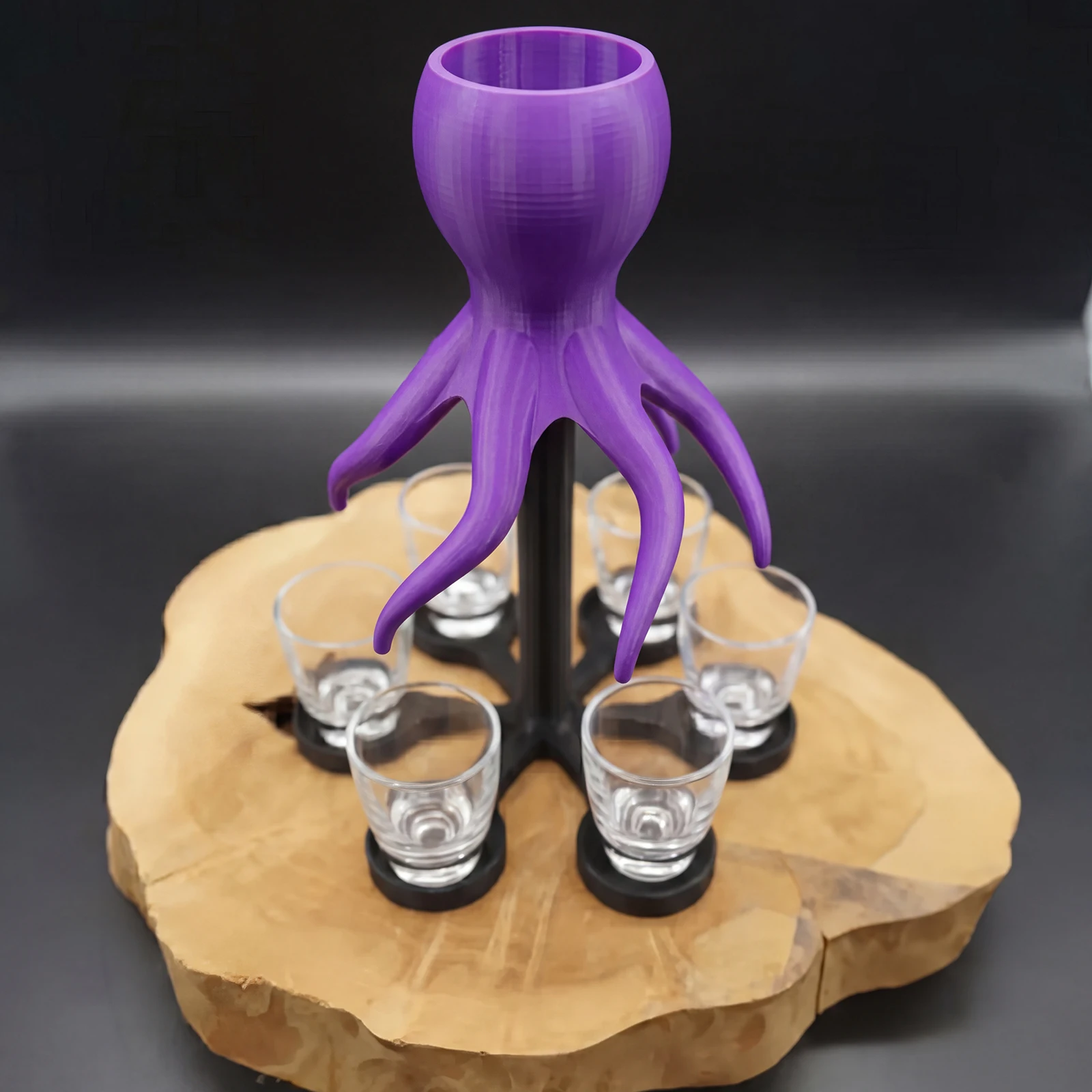 Dispensador de Bebidas con Forma de Pulpo Impreso en 3D, Vertedor de Alcohol Multiusos con Forma de Pulpo, Vertedor Creativo de Licor para Jugos, Bebidas y Cócteles