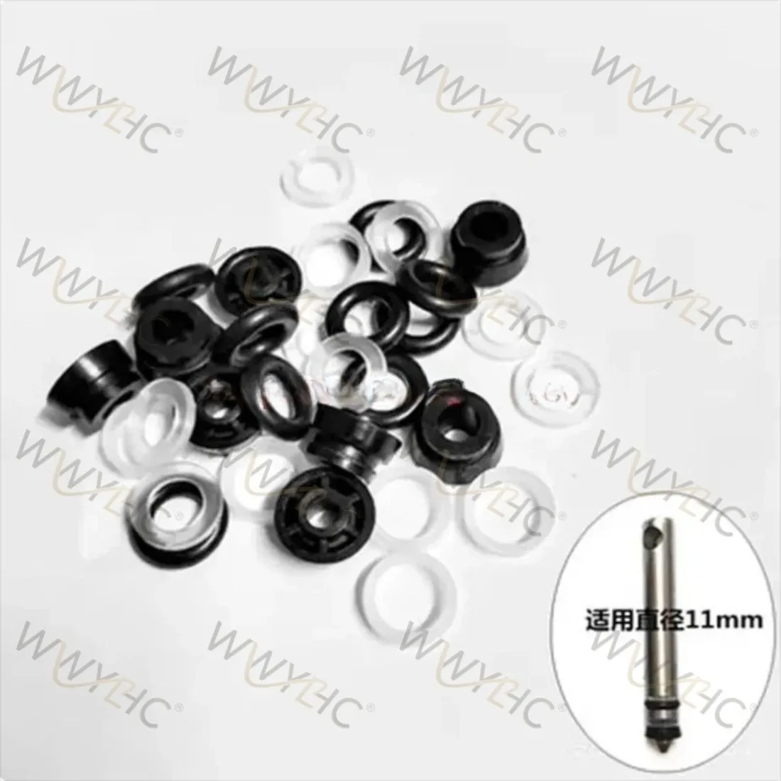 5Sets Universal Car 2T Auto Hydraulic Jack Oil Pump Parts Small Cylinder Piston Plunger Horizontal Seal Ring Kit