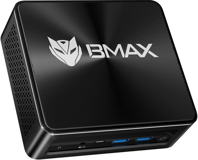 BMAX B8 A Pro Mini PC AMD Ryzen 7 8745HS 16 GB DDR5 4800 MHz RAM 512 GB NVMe SSD Windows 11 WiFi 6 Ondersteunt 4K bij 60 Hz AMD Radeon 780M