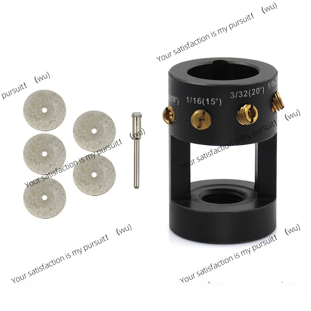 Tungsten Electrode Grinder TIG Welding Tools Multi-angle And Offset Horizontal Holes With Cutoff Slots, Electrode Grinding Tools