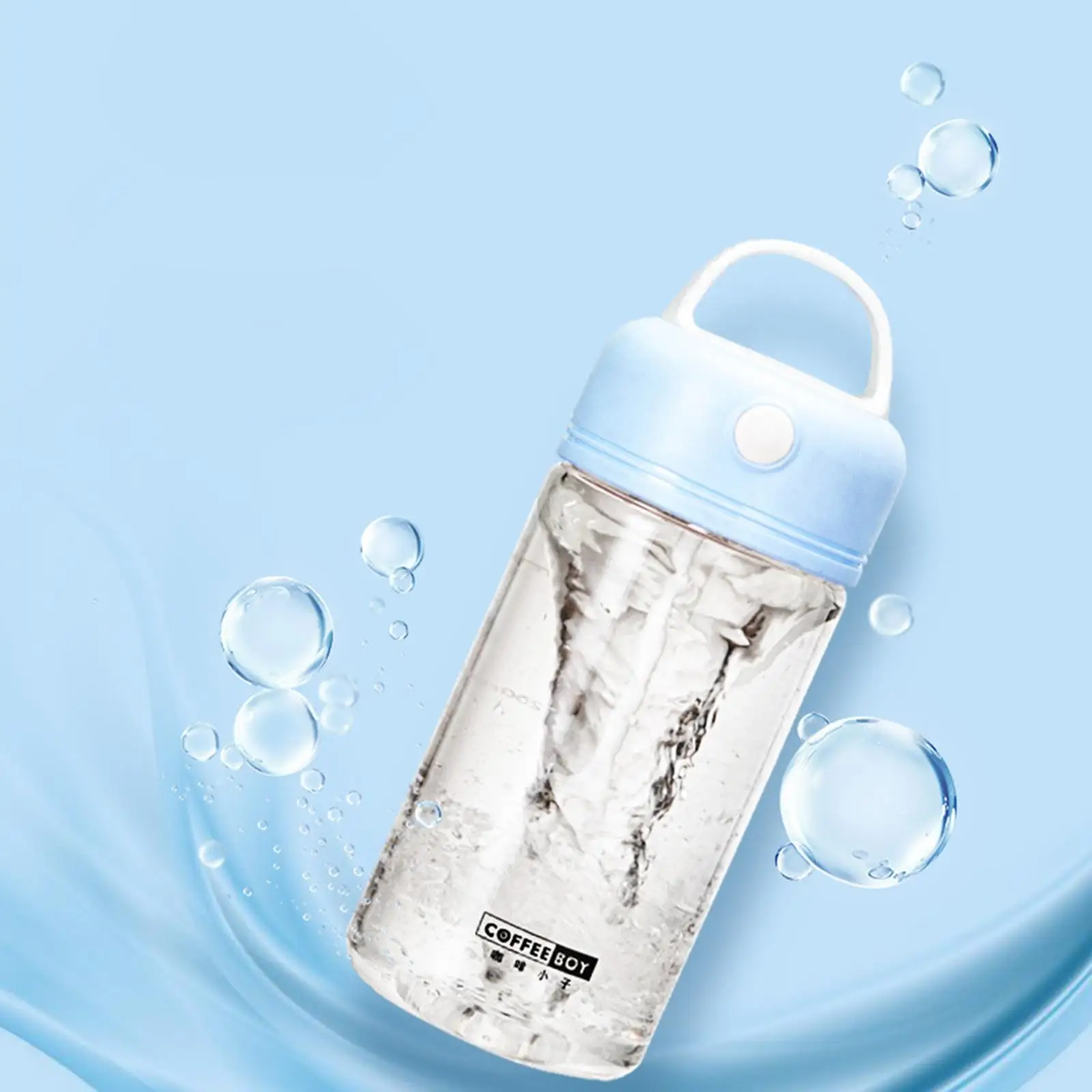 Portable Electric Shaker Cup 380ml USB Blender Bottle High Speed Mixer for Home Gym Fitness Sports Use