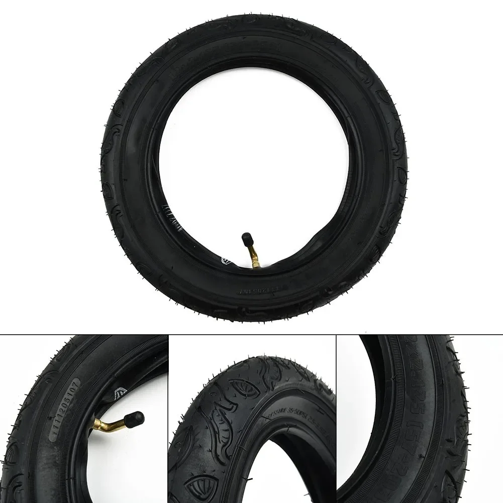 

Mountain Bike Inner Tube and Tire for Kids 12 Inch Size 12x2 125 Strong Rubber Composition for Long lasting Use