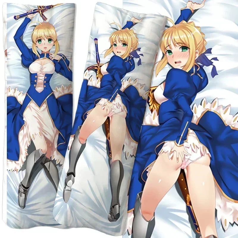 Game Okita Souji Afu figure Equal body hug body pillow pillowcase double-sided 3D printing bedding DIY two-dimensional sexy gift