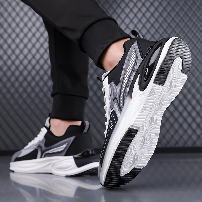 Scarpe sportive nuovo stile 2025: scarpe casual con suola spessa da uomo, scarpe da corsa sportive stile street, scarpe da basket calde invernali