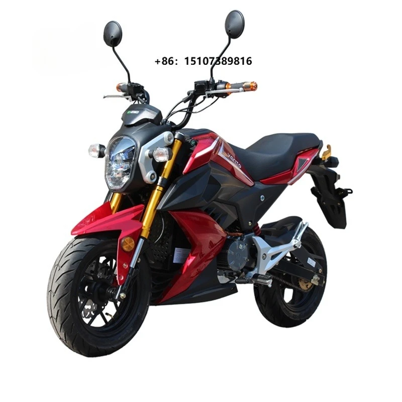 6000W Electric Dirt Bike Racing Motorcycle Low Vibration EEC 60V Lithium 30AH Battery 60km/h Max Speed