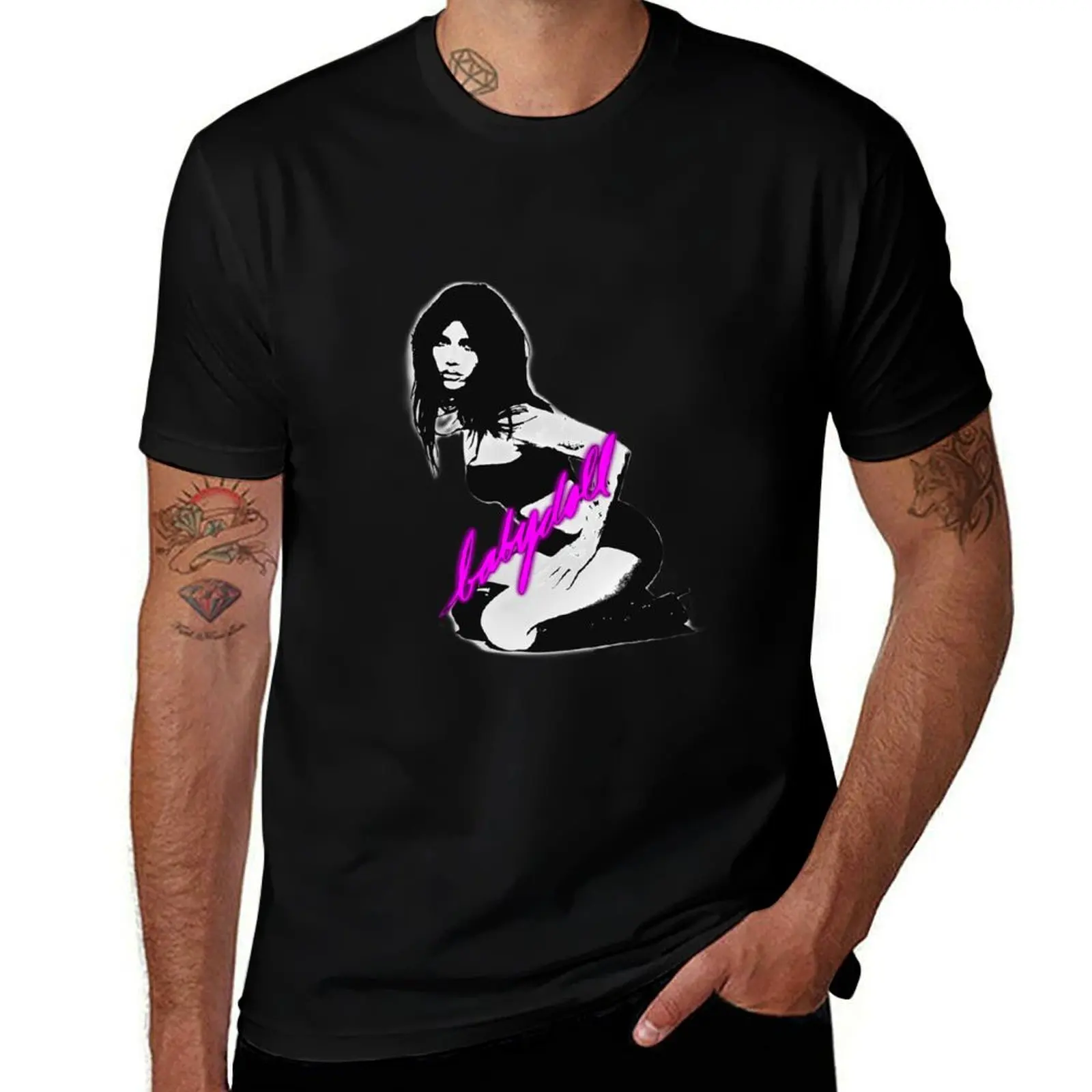 Nessa Barrett - Babydoll T-Shirt Work Casual Loose Fit T-Shirt