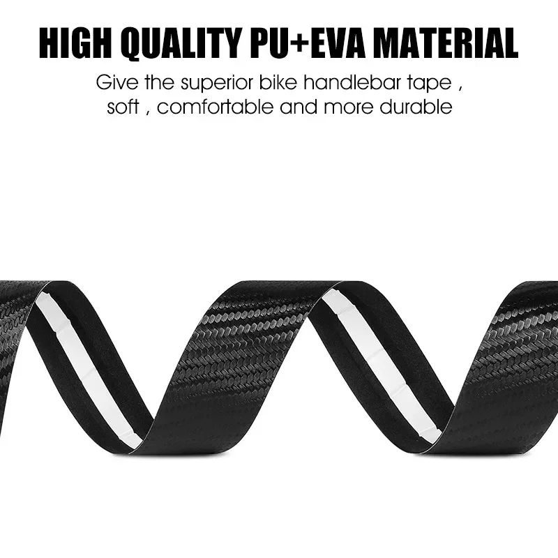 Road Bike Tape Carbon Fiber Texture Handlebar Cover Anti-Slip Bicycle Handles Bar Wrap Race Gravel Cycling Handles Tape Ribbon