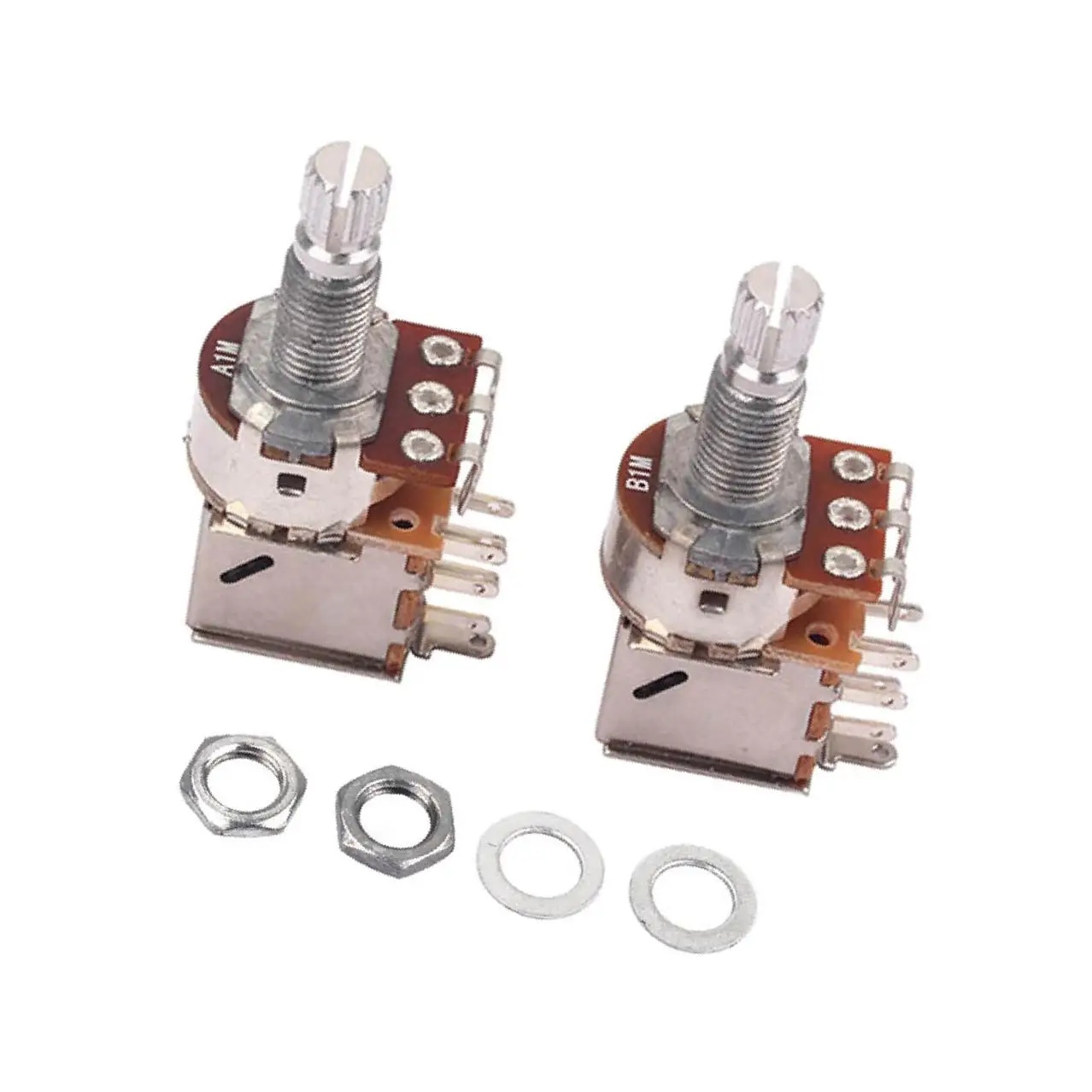 

Латунный вал A1M B1M Большие потенциометры для бас-гитары электрогитары