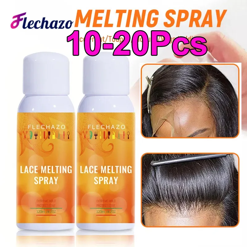 

Flechazo Lace Melting Spray Wig Install Lace Holding Spray Quick Dry Wig Adhesive Glue lace melt Spray For Lace Frontal Wig