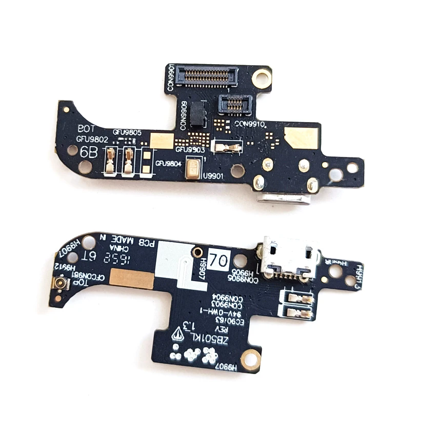 50Pcs/Lot, New USB Dock Connector Charging Port Flex Cable Ribbon For Asus Zenfone Live ZB501KL Replacement Part