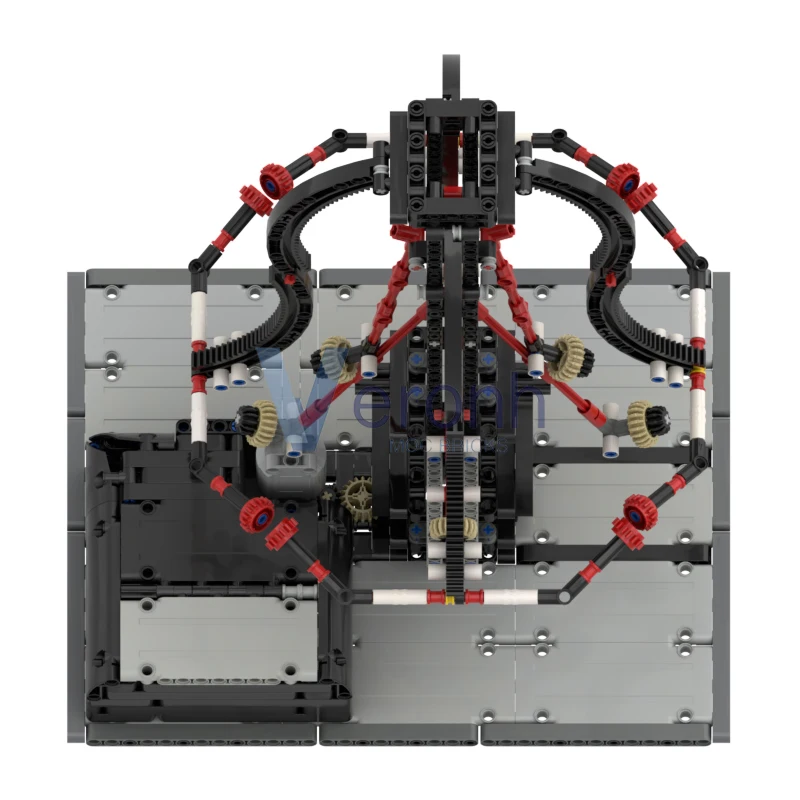 MOC Centrifugal Force Technical Umbrella Model Building Blocks Compatible Power Functions Creative Science Bricks Toy Kid Gifts