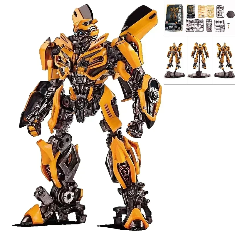 In Stock Transformation Masterpiece 9Cm Trumpeter TF-5 Assembly Model Bee Smart Kit Movie 5 Action Figure Toy Collection Gift