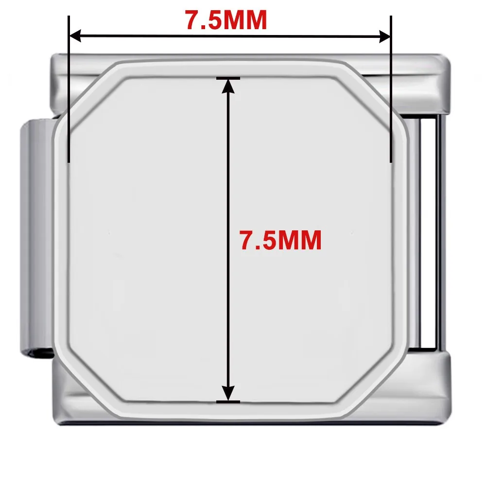 جديد هندسية الإيطالية وحدة سوار الفولاذ المقاوم للصدأ DIY الجمعية حزام الساعات سلسلة هدية أنيقة للمجوهرات اليومية شيك الإكسسوارات