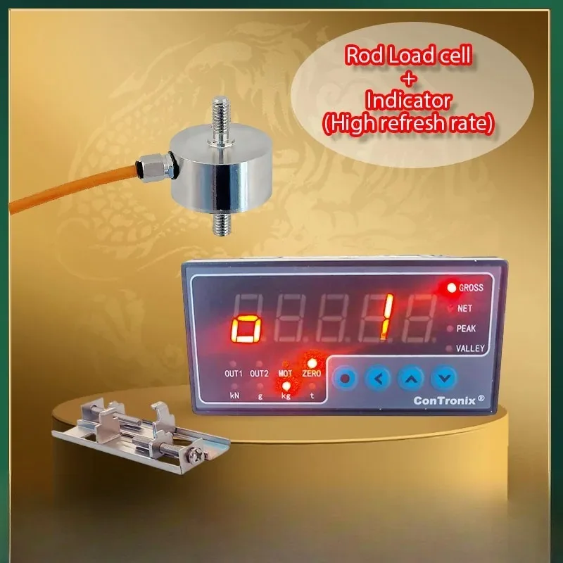 High Precision/refresh Micro Load Cell Sensor 5kg-500kg with Digital LED Indicator Controller for Tension Compression Testing