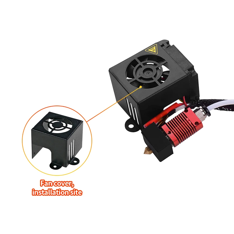 DIY 3D Printer Parts Fan Cover For CR-10S/CR-10/Ender-3/CR-10mini/Ender-4/CR-10 S5/CR-10 S4/CR-7/Ender-5 Printer