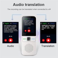 AS95-T10 Smart Voice Translator Instant Real-Time Translation 137+ Languages, Powered Offline Capabilities B