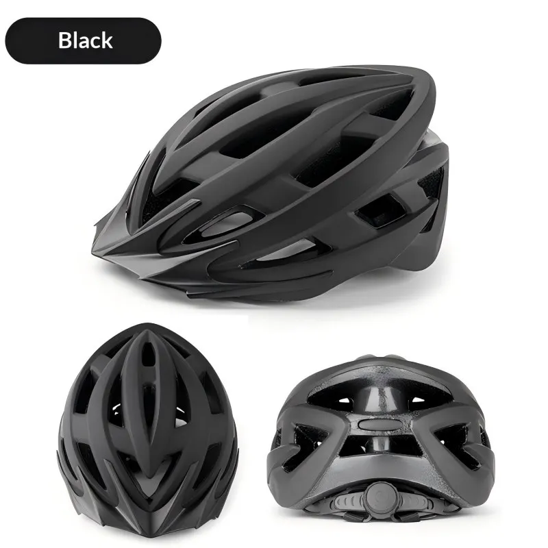 AliExpress NONE Bicycle helmet for adults, integrated cycling safety cap, adjustable, ultra-light, road bike riding gear