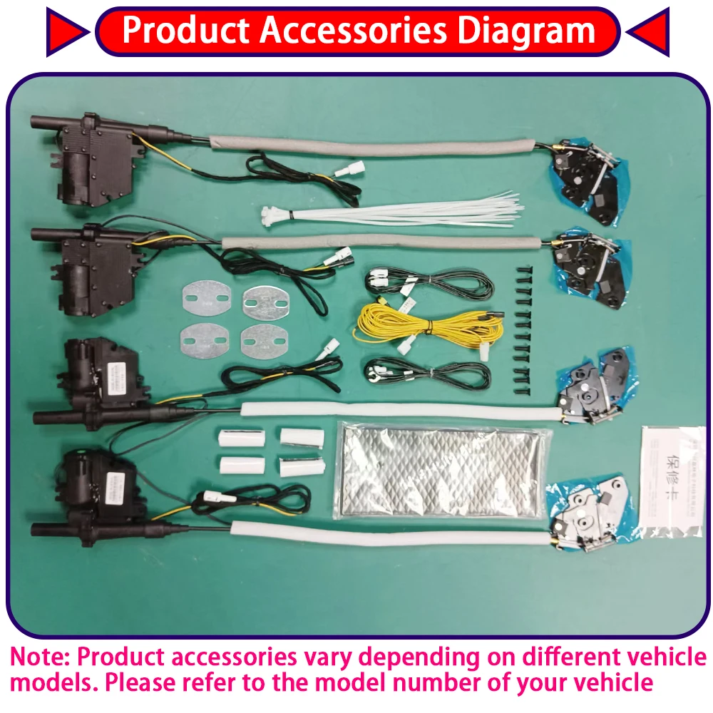 Actionneur de serrure de porte électrique OEM pour Hongqi H6 2023 2024 2025 2026, Kit de porte à fermeture douce, système de verrouillage électrique, porte à traction automatique facile