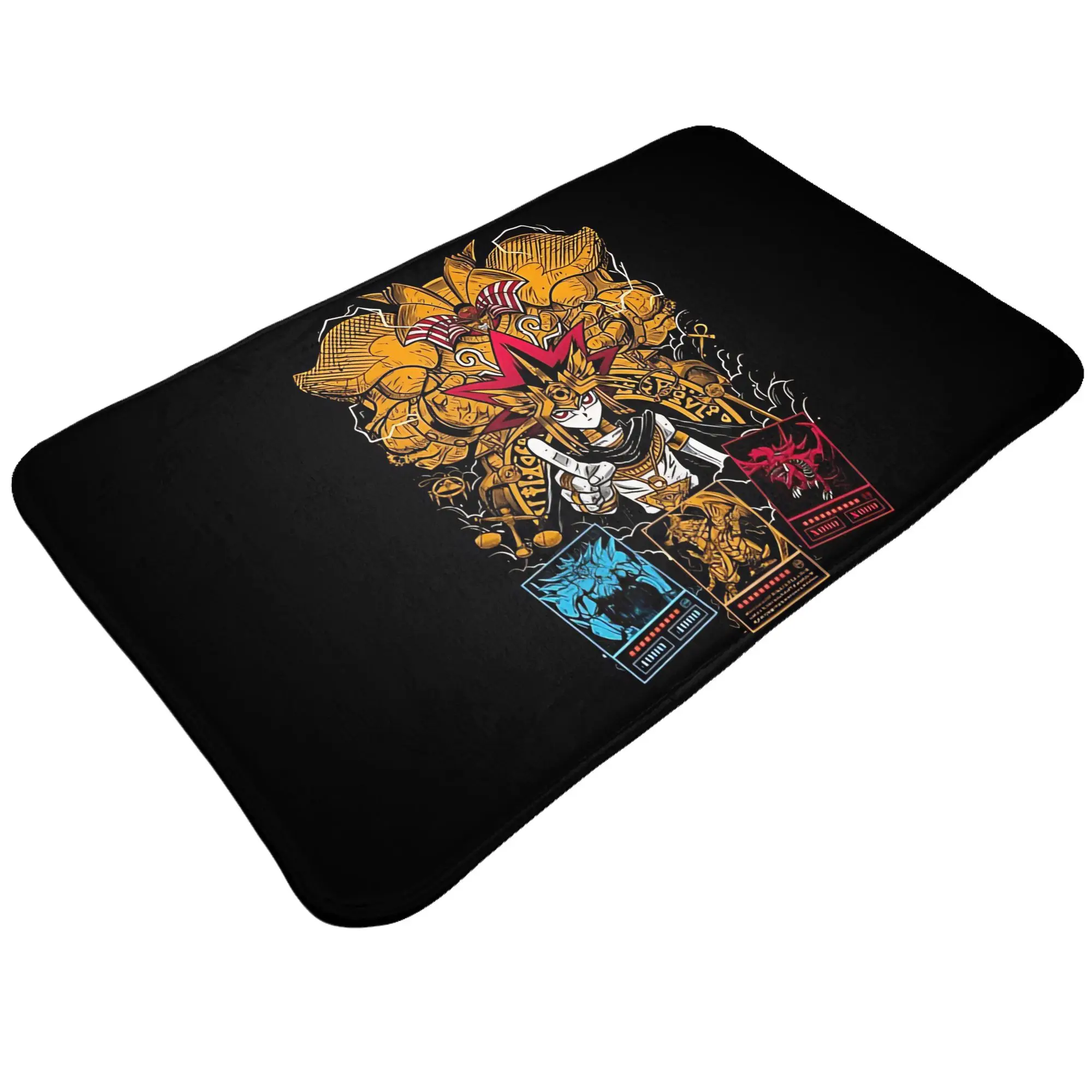 King of games  Decorations Bedroom Mat Yu-Gi-Oh Doormat Kitchen Carpet Balcony Rug Home Decor