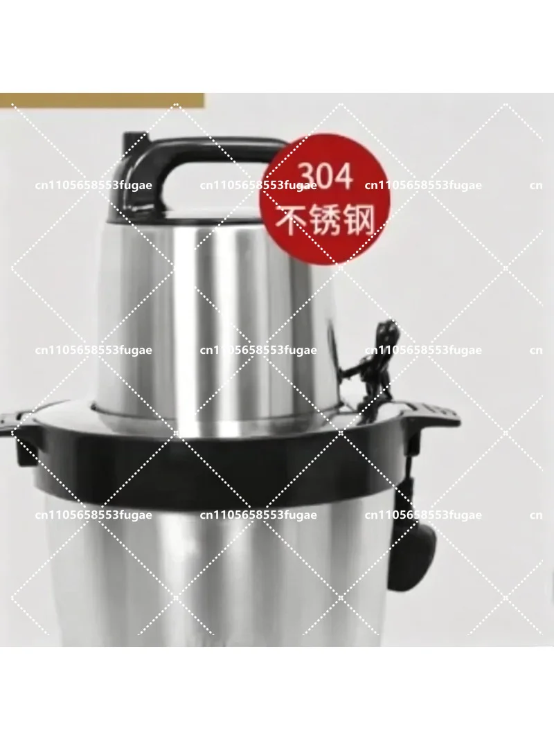 

Stainless Steel Cassava Plantain Yam Food Processor, 6L Household Kitchen Pounder
