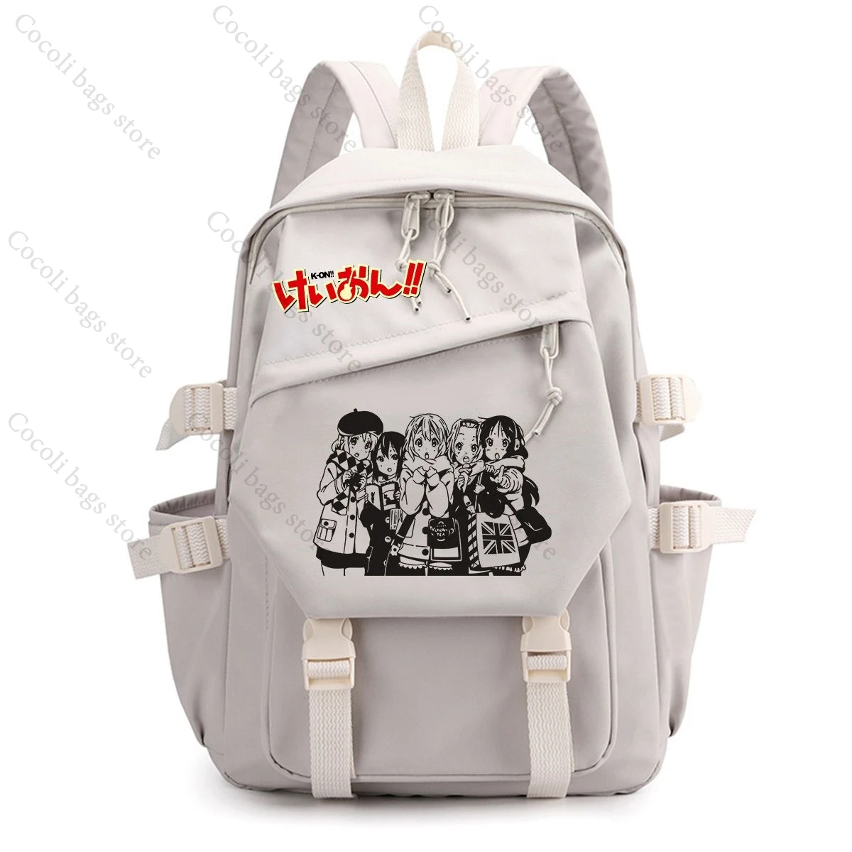 

Аниме K-ON! Рюкзак с принтом, школьный рюкзак, школьная сумка, большой вместительный школьный рюкзак для девочек, школьные сумки с несколькими карманами для девочек